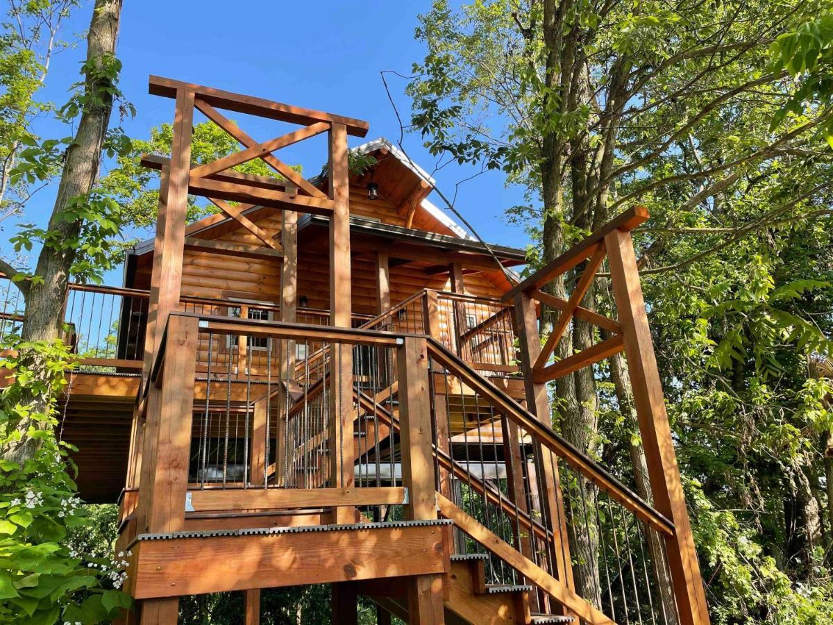 Cricket Hill Treehouse By Amish Country Lodging Millersburg Extérieur photo
